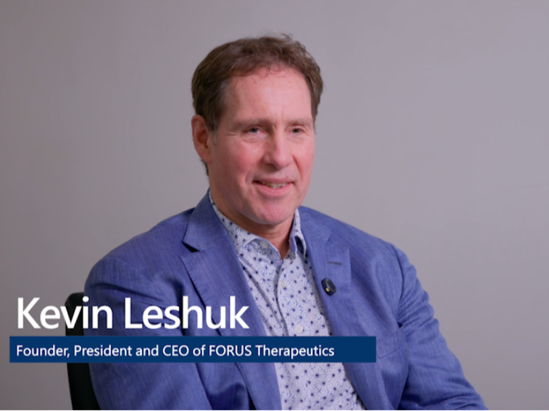 與 CEO 對談: 第六十二期：Kevin Leshuk, Forus Therapeutic 總裁暨執行長