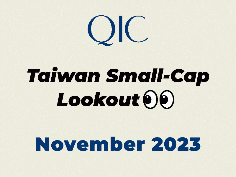 QIC Taiwan Small-Cap Lookout Nov 2023