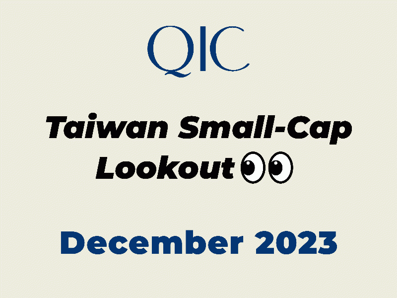 QIC Taiwan Small-Cap Lookout Dec 2023